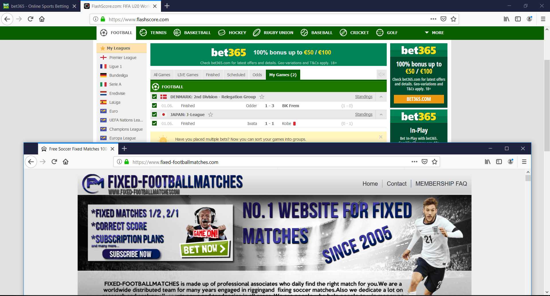 Manipulated fixed Matches. Match-fixing and betting FIFA. Матч 100.