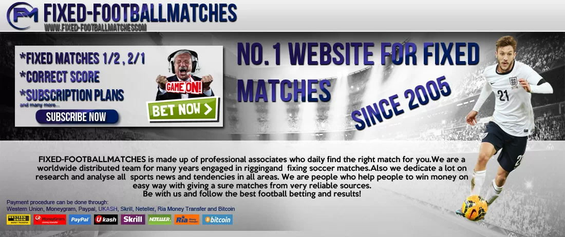 Global Fixed Matches | Sure fixed matches | Fixed Football Matches