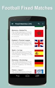 fixed matches app